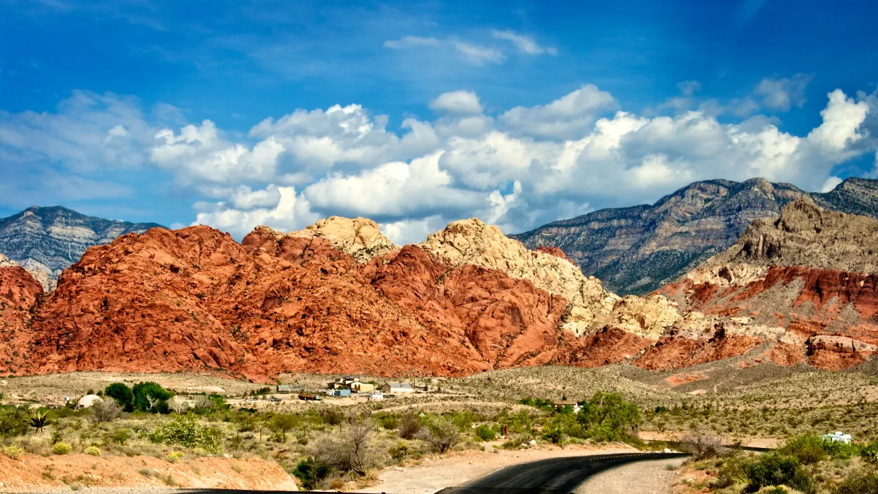 Red Canyon w Nevadzie