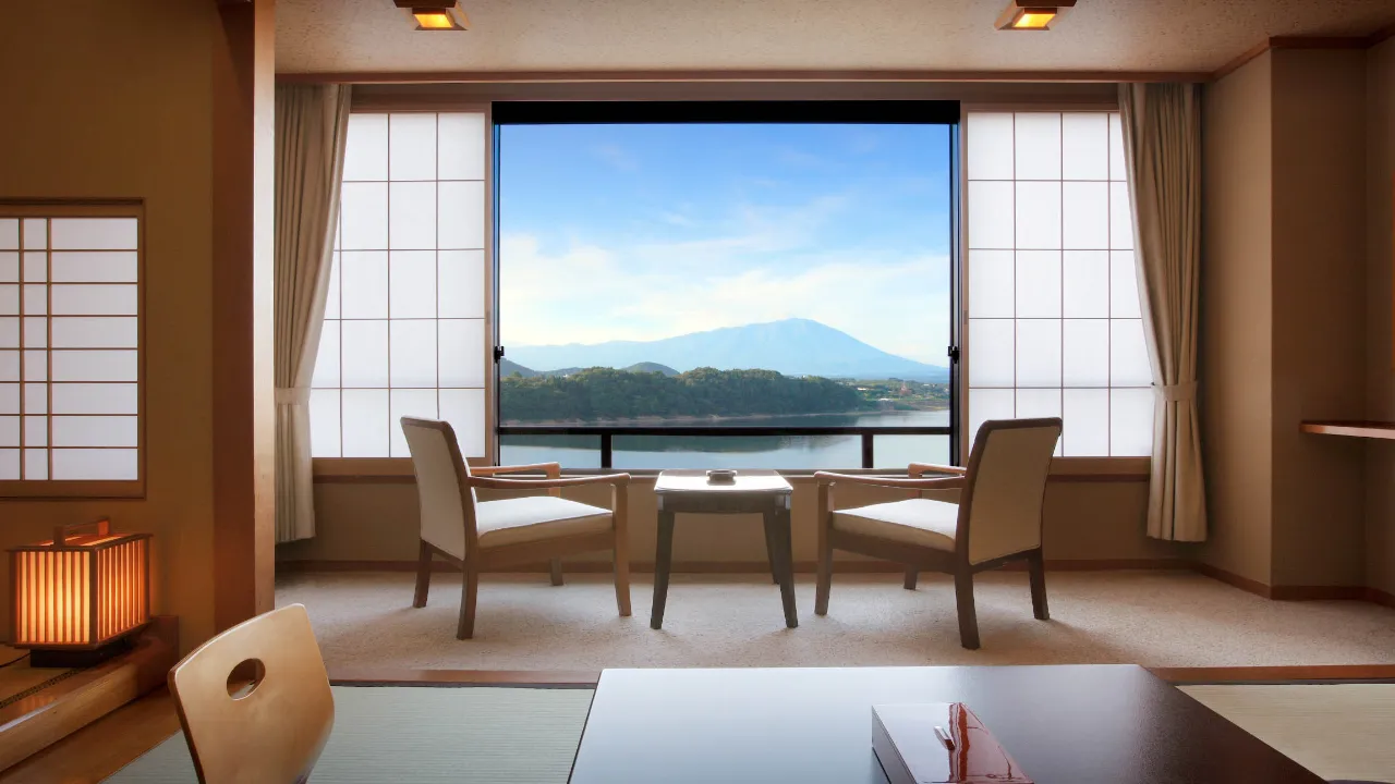 W tradycyjnym hotelu onsen W tradycyjnym hotelu onsen
