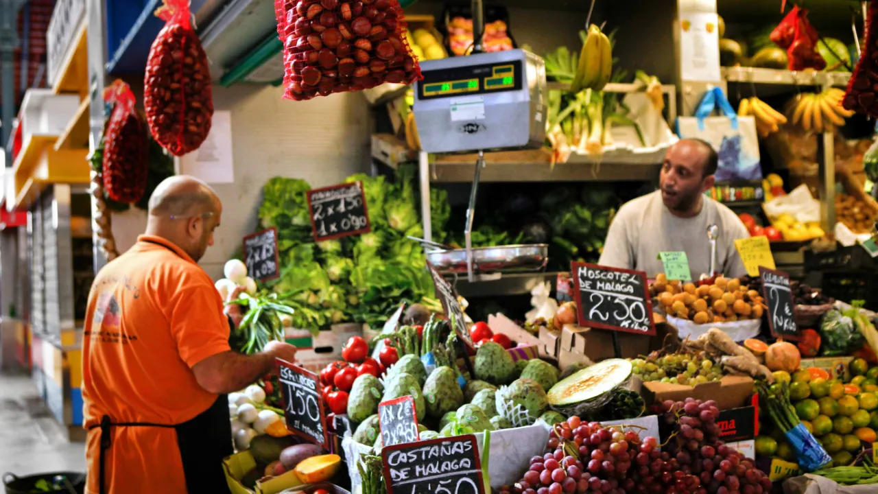 Na targu w Maladze Na targu w Maladze