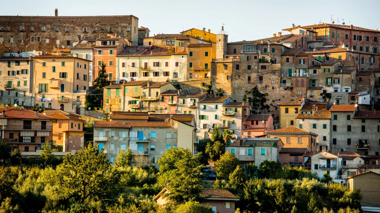 Stare uzdrowisko Chianciano Terme