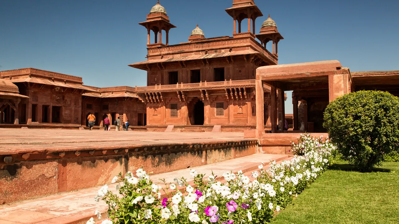 Budynek Diwan-I-Khas w Fatehpur Sikri