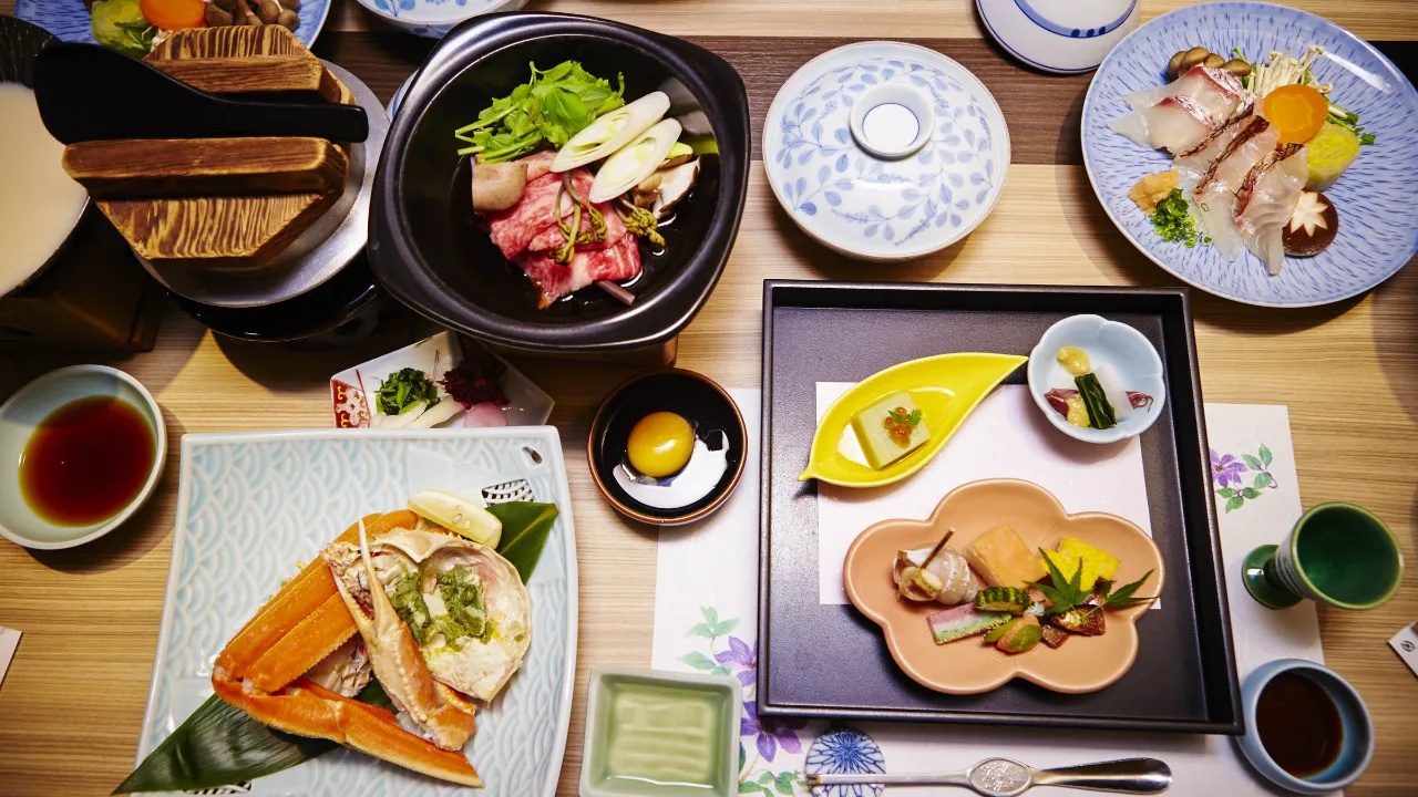 Tradycyjna kolacja kaiseki Tradycyjna kolacja kaiseki