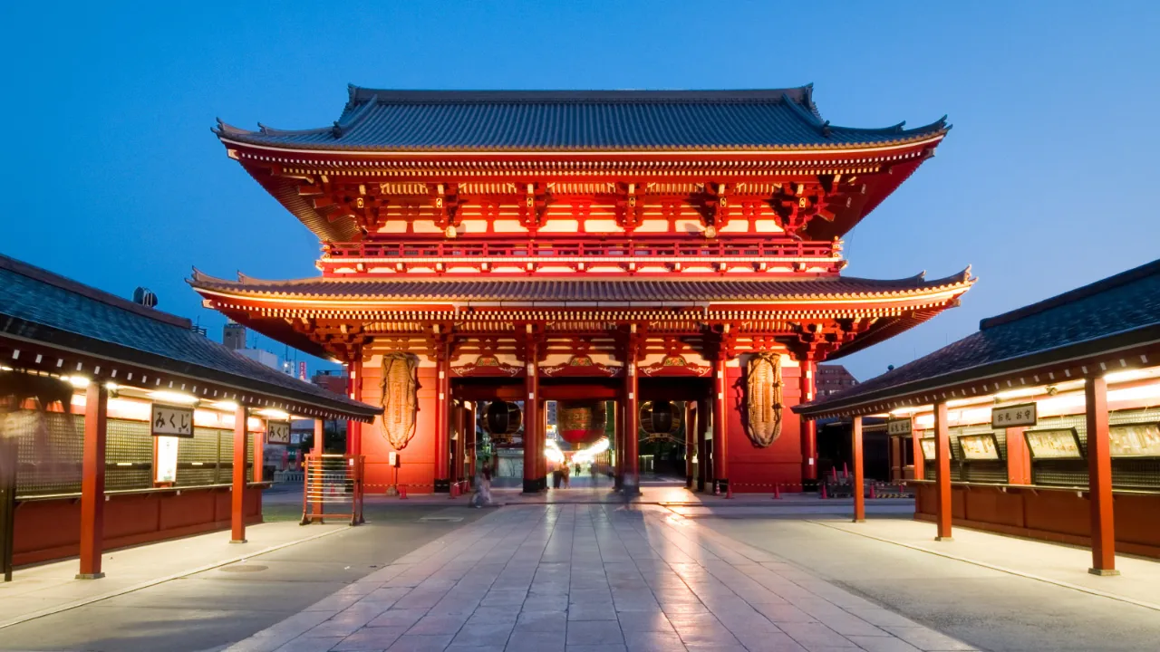 Świątynia Sensō-ji w Asakusie, Tokio Świątynia Sensō-ji w Asakusie, Tokio