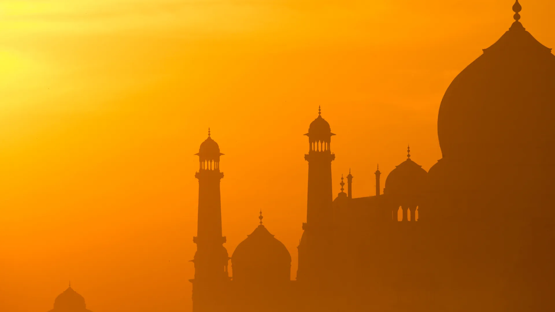 Wschód słońca nad Taj Mahal Wschód słońca nad Taj Mahal