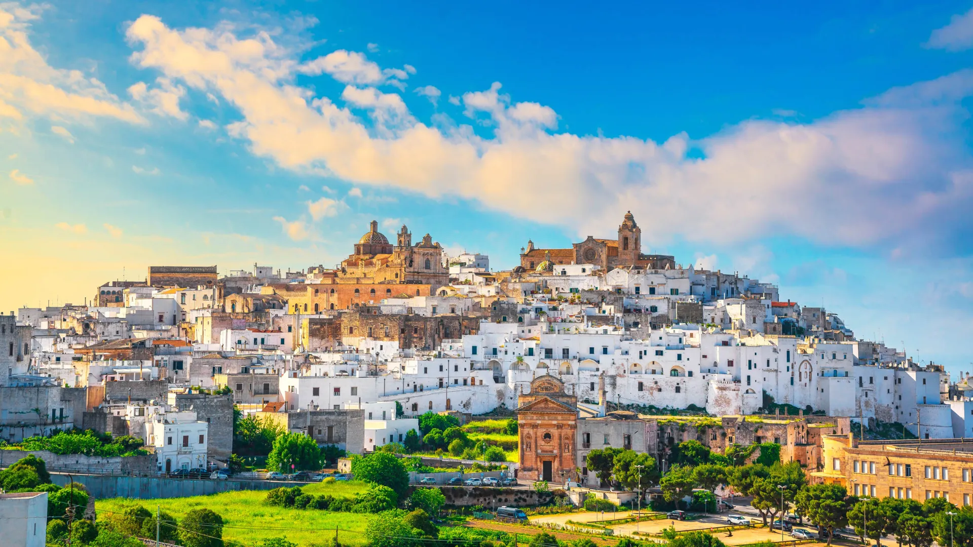Ostuni nazywane jest także La Città Bianca - białe miasto